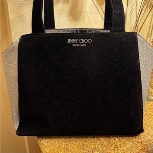 Jimmy Choo Black and Silver Totes‎